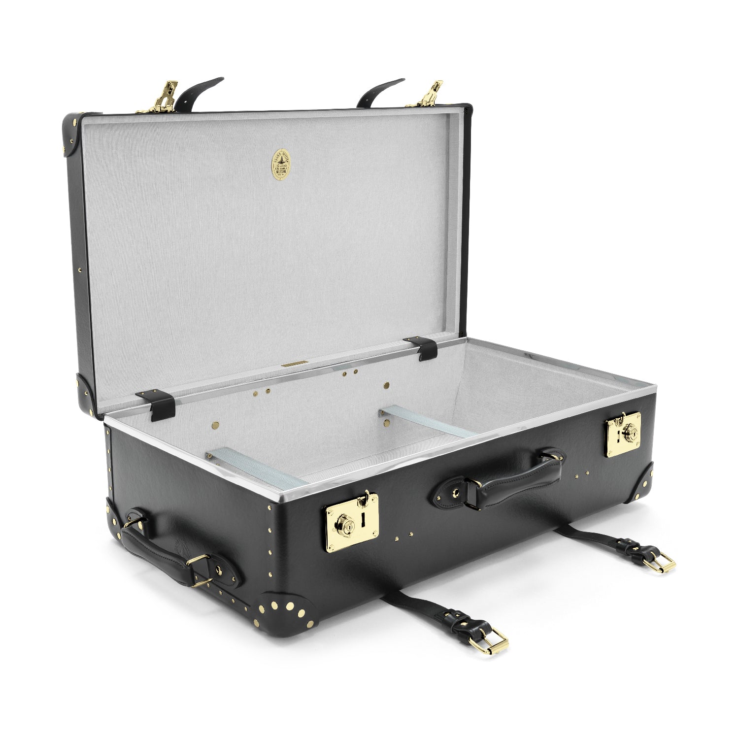 Centenary · Large Suitcase | Black/Black/Gold - GLOBE-TROTTER