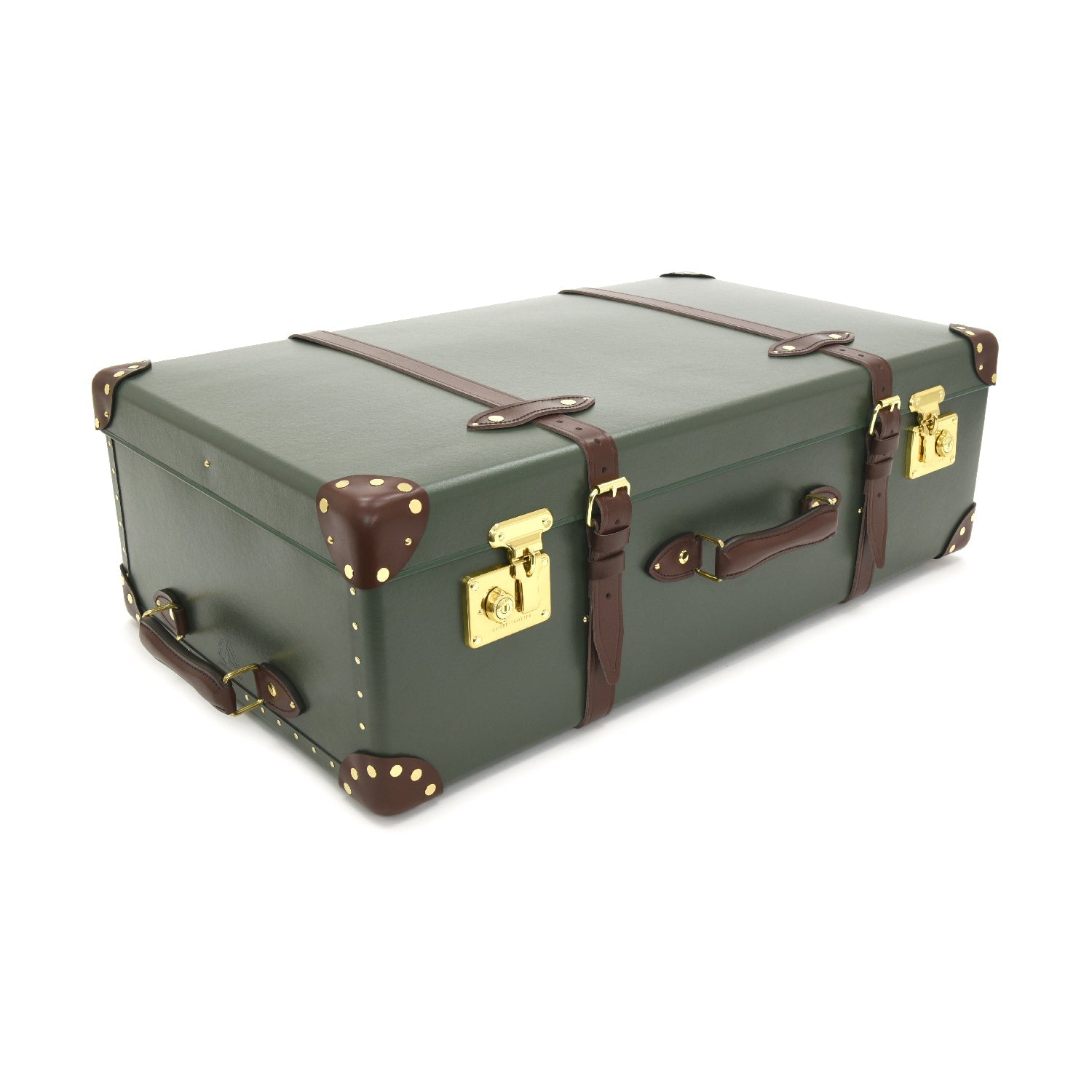 Centenary · XL Suitcase | Green/Brown - GLOBE-TROTTER