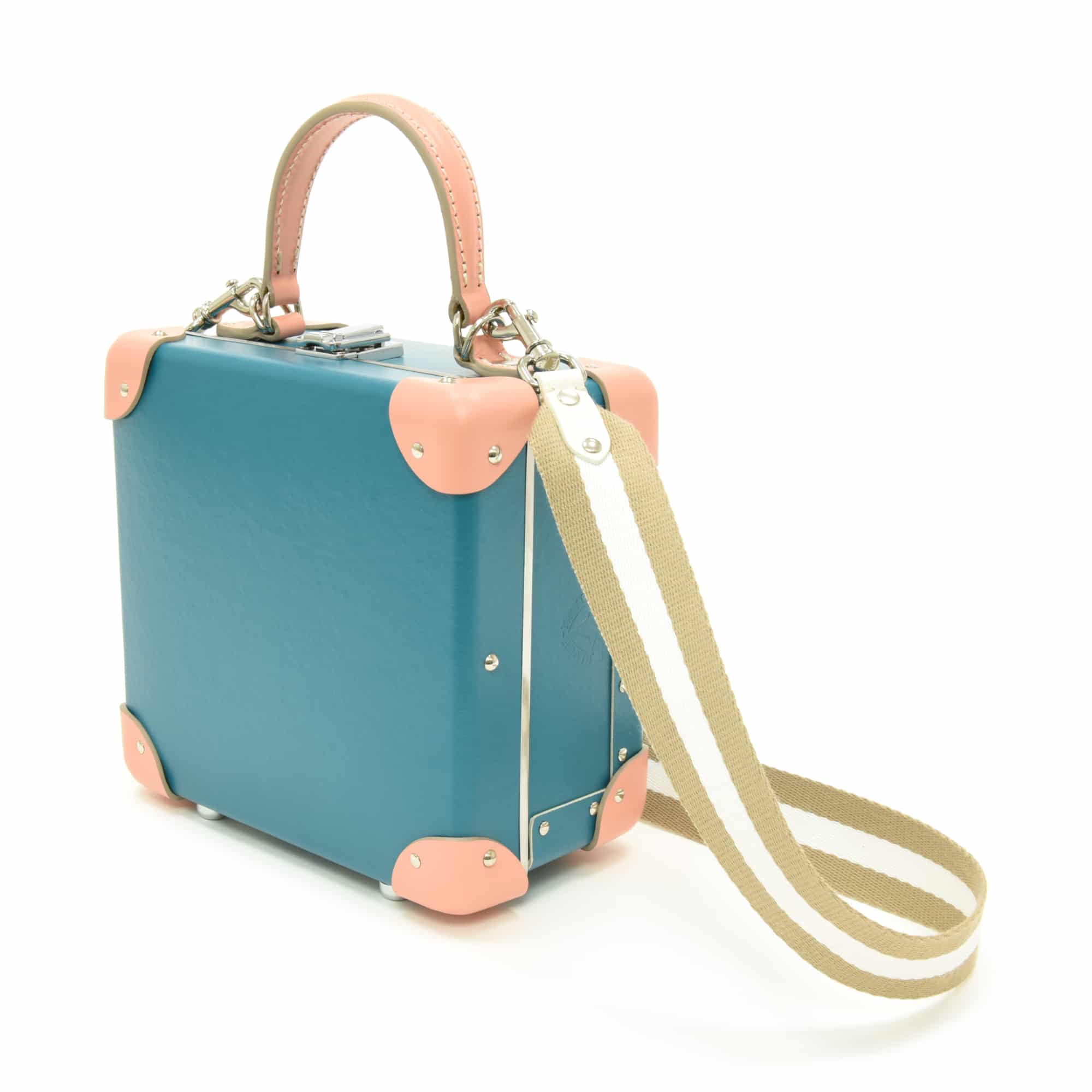 The London Square Collection · Shoulder Strap | Beige/White - GLOBE-TROTTER
